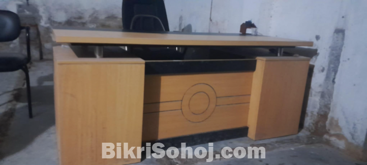 office chair and table